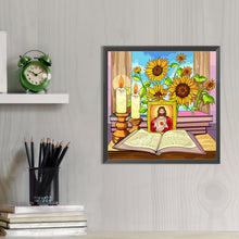 Load image into Gallery viewer, AB Diamond Painting - Full Round - flowers (40*40CM)
