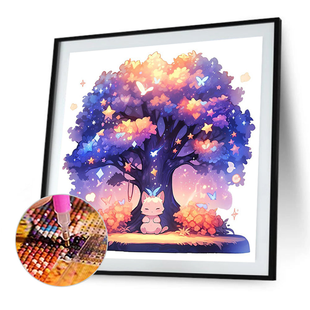 AB Diamond Painting - Full Round - flowers (40*40CM)