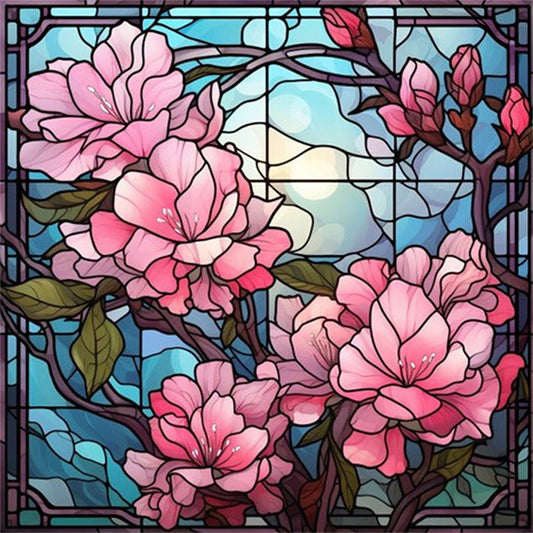 AB Diamond Painting - Full Round - flowers (40*40CM)