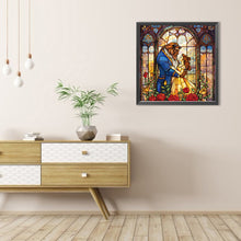 Load image into Gallery viewer, AB Diamond Painting - Full Round - beauty and the beast (40*40CM)
