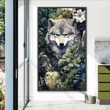 Load image into Gallery viewer, AB Diamond Painting - Full Round - Wolf (40*70CM)
