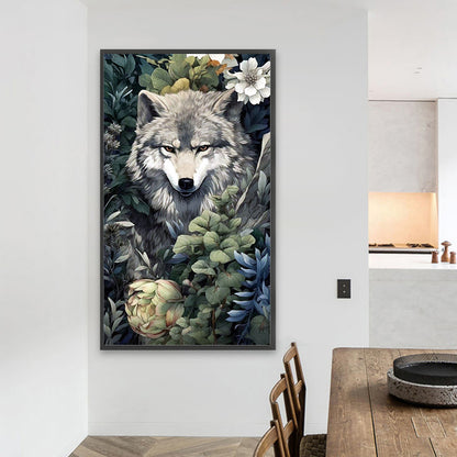 AB Diamond Painting - Full Round - Wolf (40*70CM)