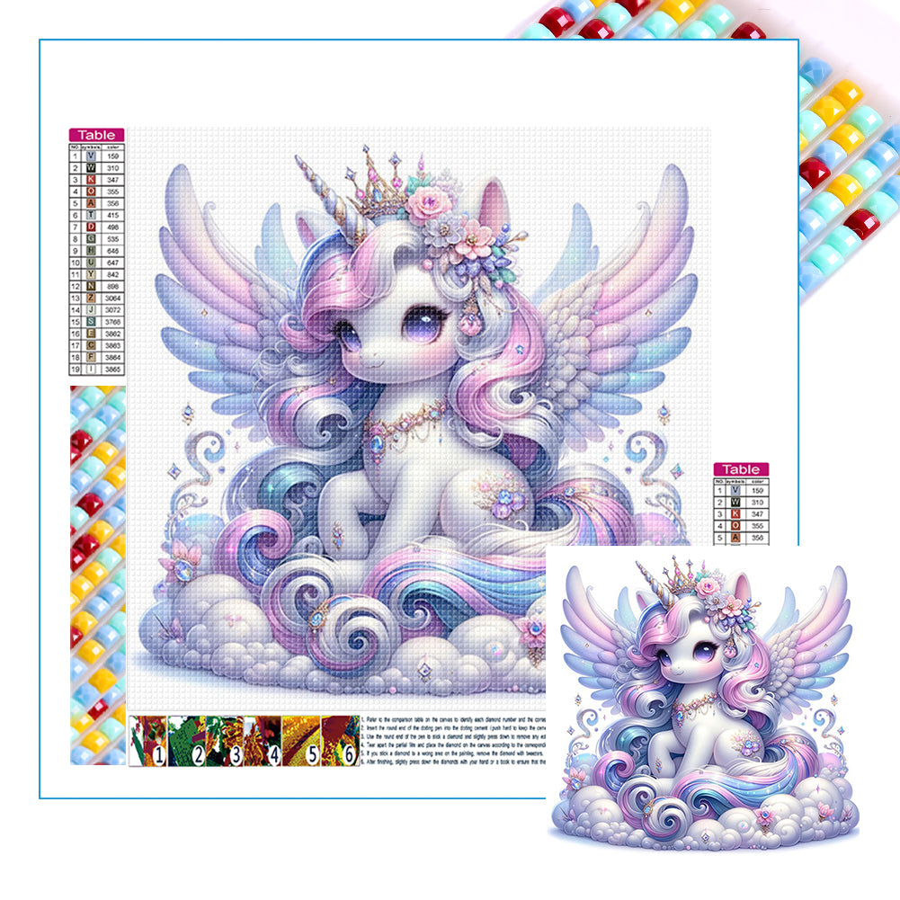 Diamond Painting - Full Square - unicorn (30*30CM)