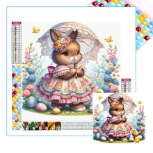Load image into Gallery viewer, Diamond Painting - Full Square - spring garden rabbit (40*40CM)
