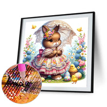 Load image into Gallery viewer, Diamond Painting - Full Square - spring garden rabbit (40*40CM)
