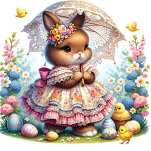 Load image into Gallery viewer, Diamond Painting - Full Square - spring garden rabbit (40*40CM)
