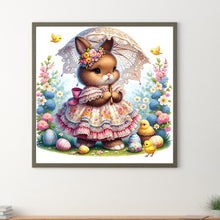 Load image into Gallery viewer, Diamond Painting - Full Square - spring garden rabbit (40*40CM)
