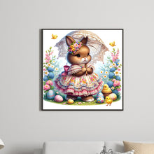 Load image into Gallery viewer, Diamond Painting - Full Square - spring garden rabbit (40*40CM)
