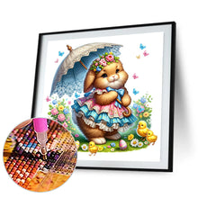 Load image into Gallery viewer, Diamond Painting - Full Square - spring garden rabbit (40*40CM)
