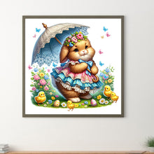 Load image into Gallery viewer, Diamond Painting - Full Square - spring garden rabbit (40*40CM)
