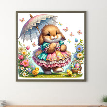 Load image into Gallery viewer, Diamond Painting - Full Square - spring garden rabbit (40*40CM)
