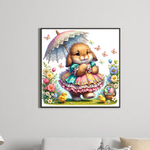 Load image into Gallery viewer, Diamond Painting - Full Square - spring garden rabbit (40*40CM)
