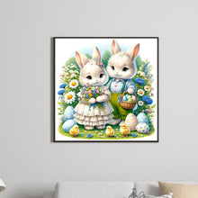 Load image into Gallery viewer, Diamond Painting - Full Square - spring garden rabbit (40*40CM)
