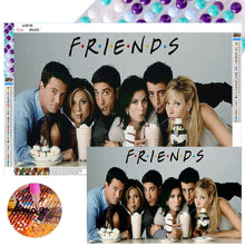 Load image into Gallery viewer, Diamond Painting - Full Round - friends (85*55CM)
