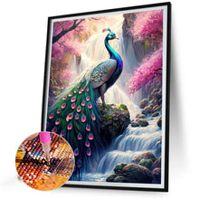 Load image into Gallery viewer, AB Diamond Painting - Full Round - Peacock (50*65CM)
