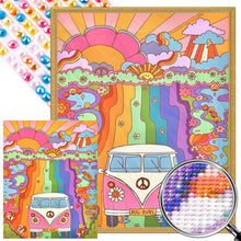 Load image into Gallery viewer, AB Diamond Painting - Full Round - rainbow world (40*50CM)
