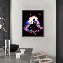 Load image into Gallery viewer, AB Diamond Painting - Full Round - princess silhouette (40*50CM)
