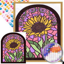 Load image into Gallery viewer, AB Diamond Painting - Full Round - glass art window grilles (40*50CM)

