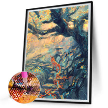 Load image into Gallery viewer, AB Diamond Painting - Full Round - Wonderful scenery in the woods (40*50CM)
