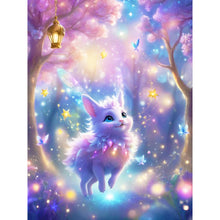 Load image into Gallery viewer, Diamond Painting - Full Round - Elf fox in the forest (30*40CM)
