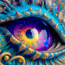 Load image into Gallery viewer, Diamond Painting - Full Round - Dragon&#39;s Eye (30*30CM)
