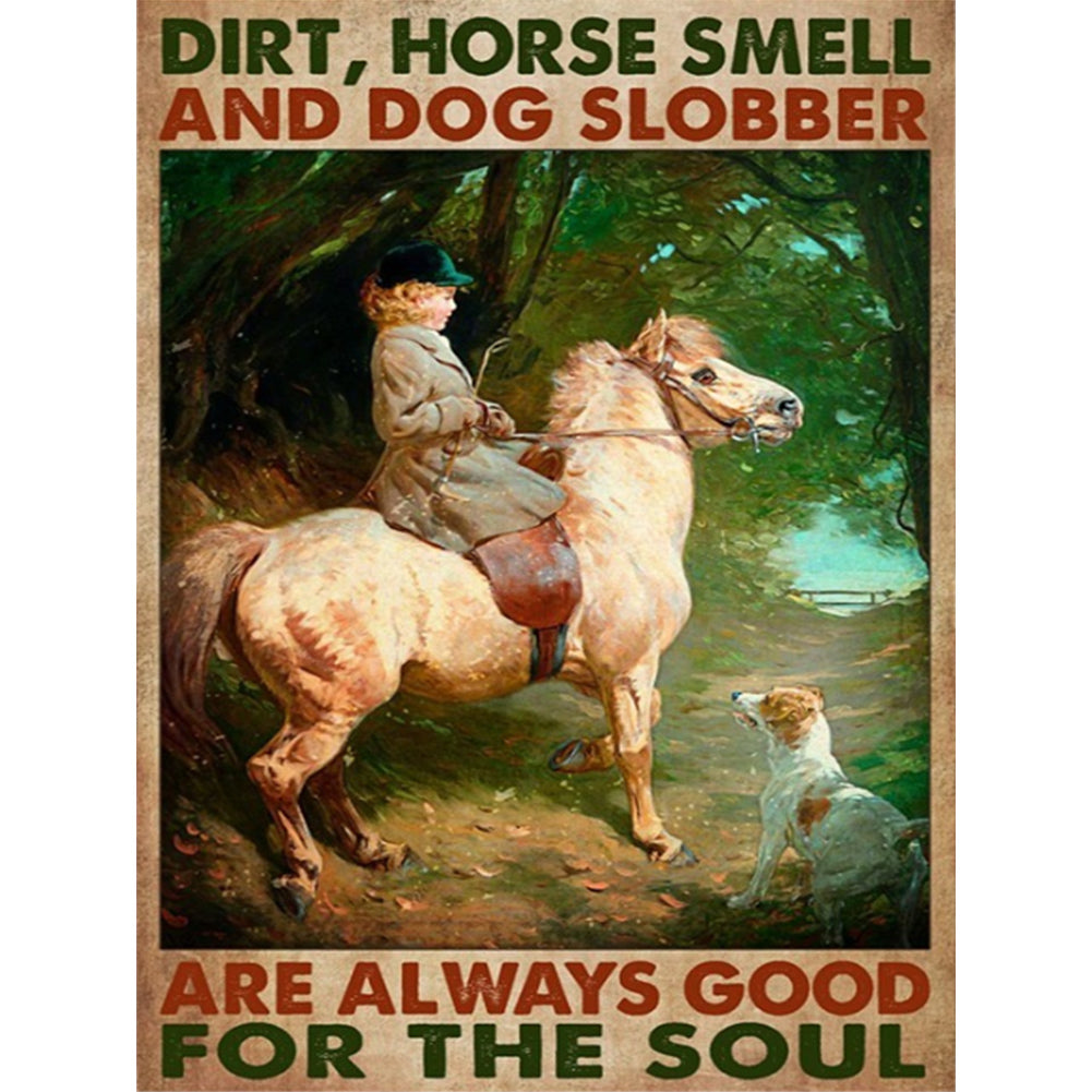 Diamond Painting - Full Round - Cowboy (30*40CM)