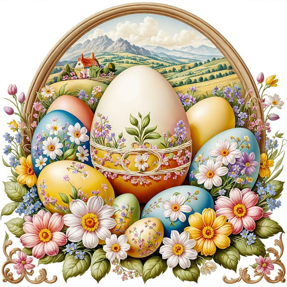Diamond Painting - Full Round - Easter egg (30*30CM)