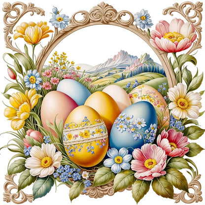 Diamond Painting - Full Round - Easter egg (30*30CM)