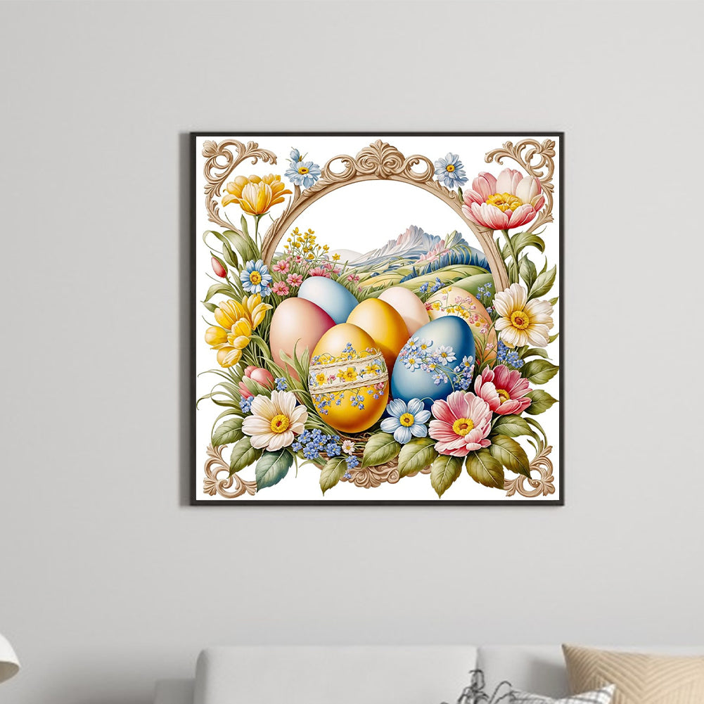 Diamond Painting - Full Round - Easter egg (30*30CM)
