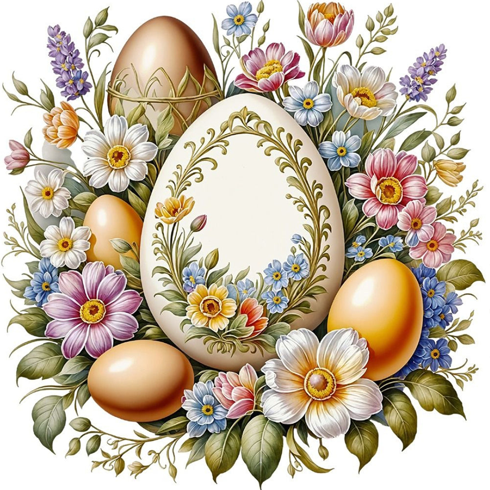 Diamond Painting - Full Round - Easter egg (30*30CM)