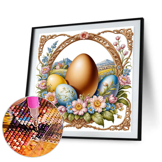 Diamond Painting - Full Round - Easter egg (30*30CM)