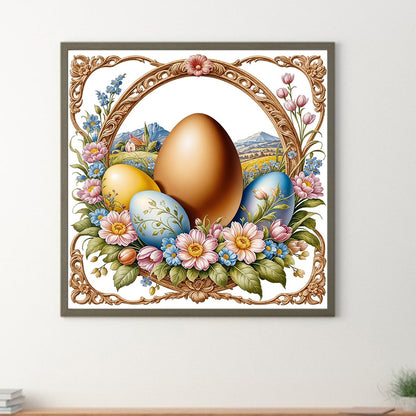 Diamond Painting - Full Round - Easter egg (30*30CM)