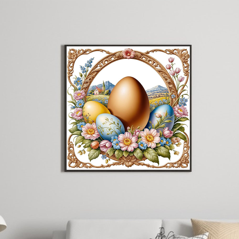 Diamond Painting - Full Round - Easter egg (30*30CM)