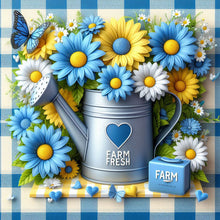 Load image into Gallery viewer, Diamond Painting - Full Round - flowers (30*30CM)
