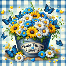 Load image into Gallery viewer, Diamond Painting - Full Round - flowers (30*30CM)
