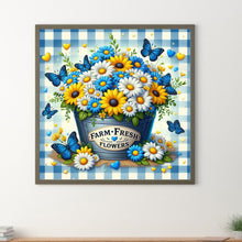 Load image into Gallery viewer, Diamond Painting - Full Round - flowers (30*30CM)

