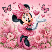 Load image into Gallery viewer, Diamond Painting - Full Round - Minnie (30*30CM)
