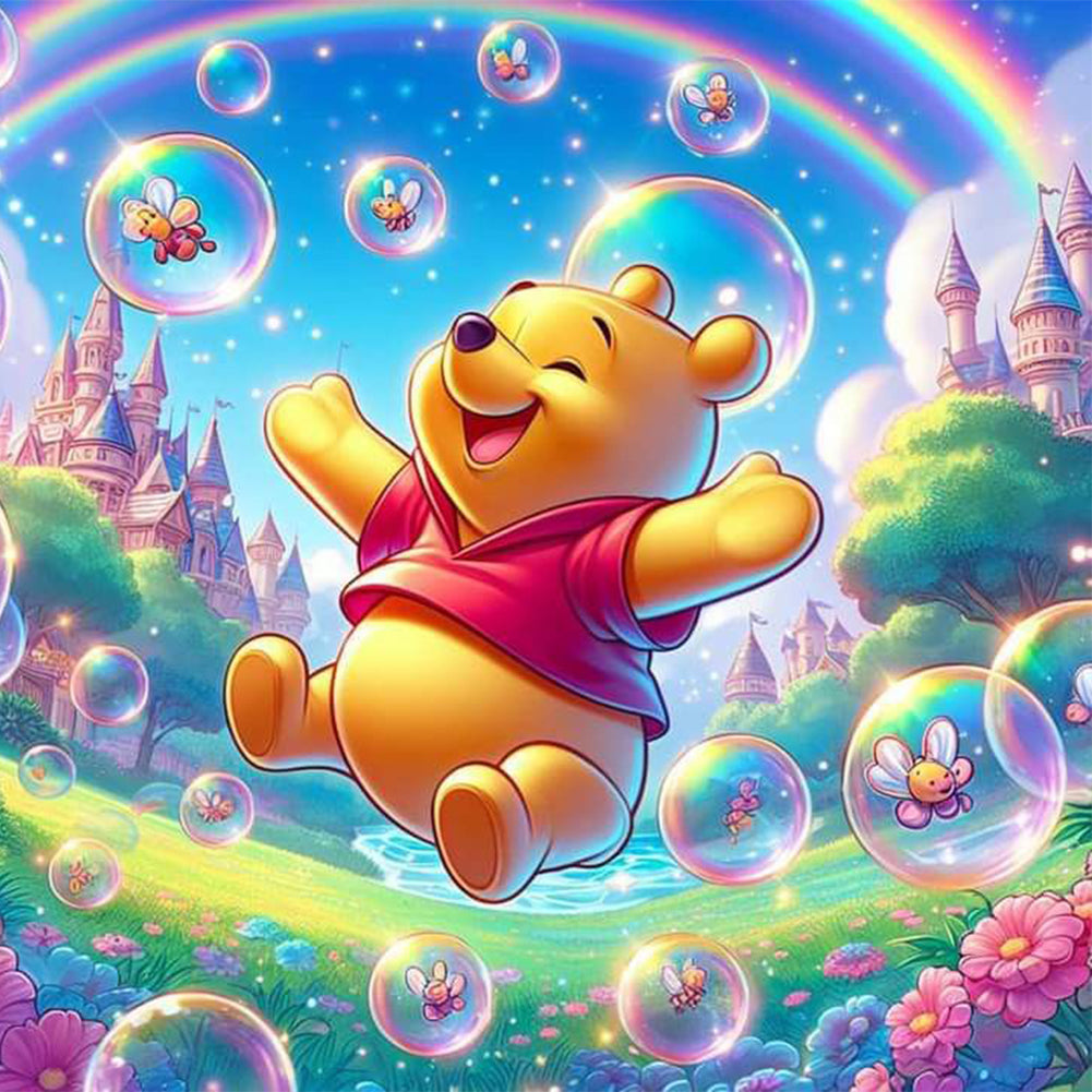 Diamond Painting - Full Round - Winnie the Pooh (30*30CM)