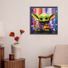 Load image into Gallery viewer, Diamond Painting - Full Round - Yoda (30*30CM)
