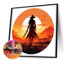 Load image into Gallery viewer, Diamond Painting - Full Round - western cowgirl (30*30CM)
