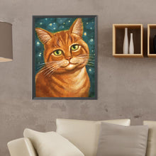 Load image into Gallery viewer, Diamond Painting - Full Round - fat cat (30*40CM)
