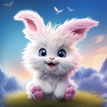 Load image into Gallery viewer, Diamond Painting - Full Round - rabbit (30*30CM)
