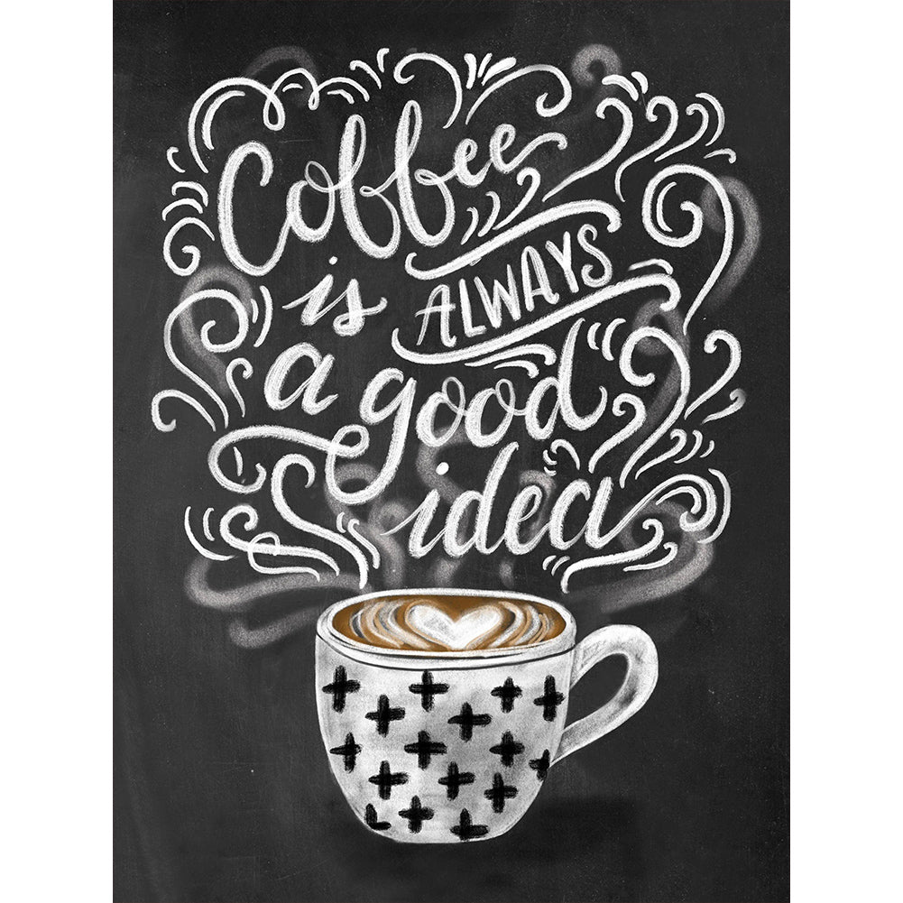 Diamond Painting - Full Round - coffee (30*40CM)