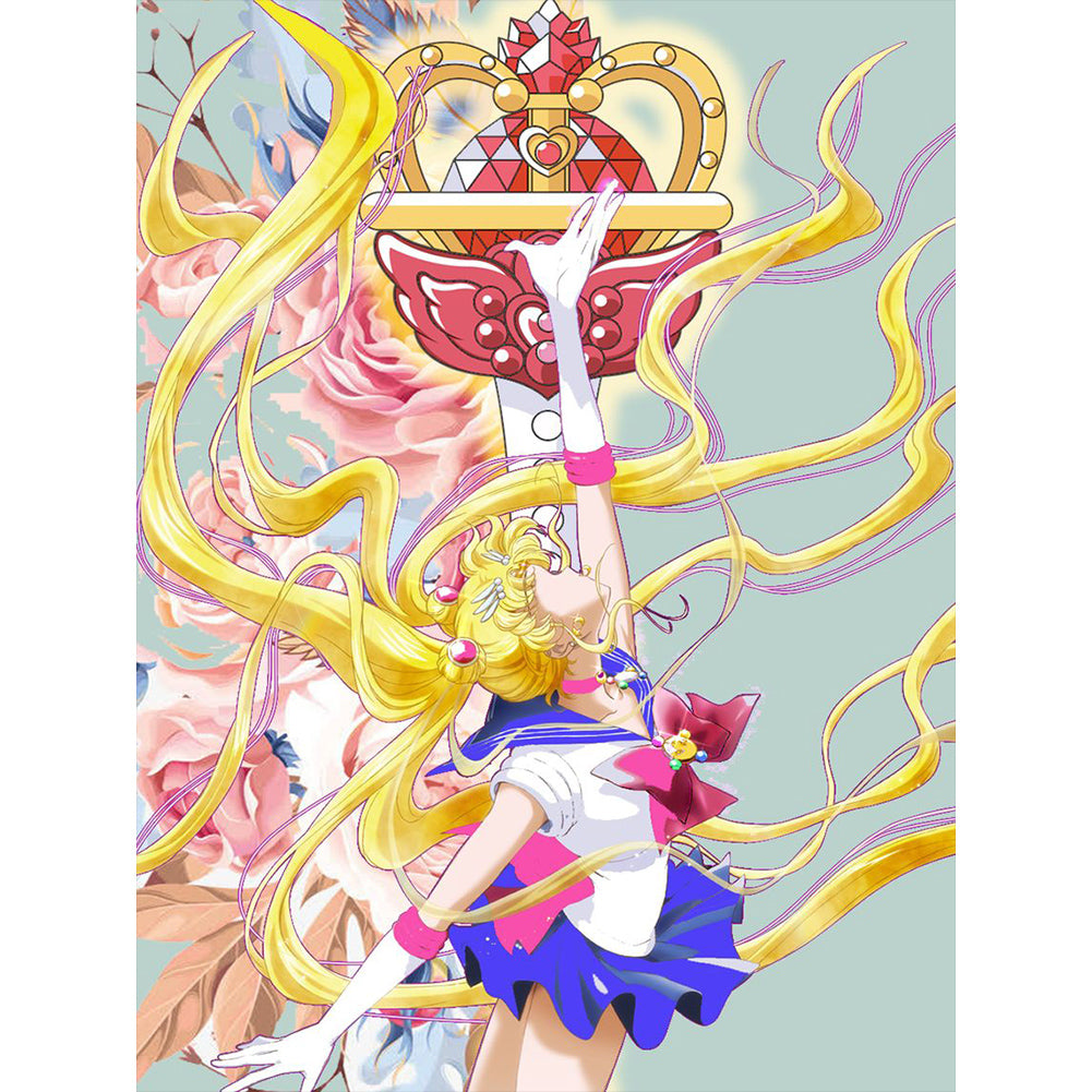 Diamond Painting - Full Round - Sailor Moon (30*40CM)