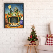 Load image into Gallery viewer, Diamond Painting - Full Round - Green dinosaur soup (30*40CM)
