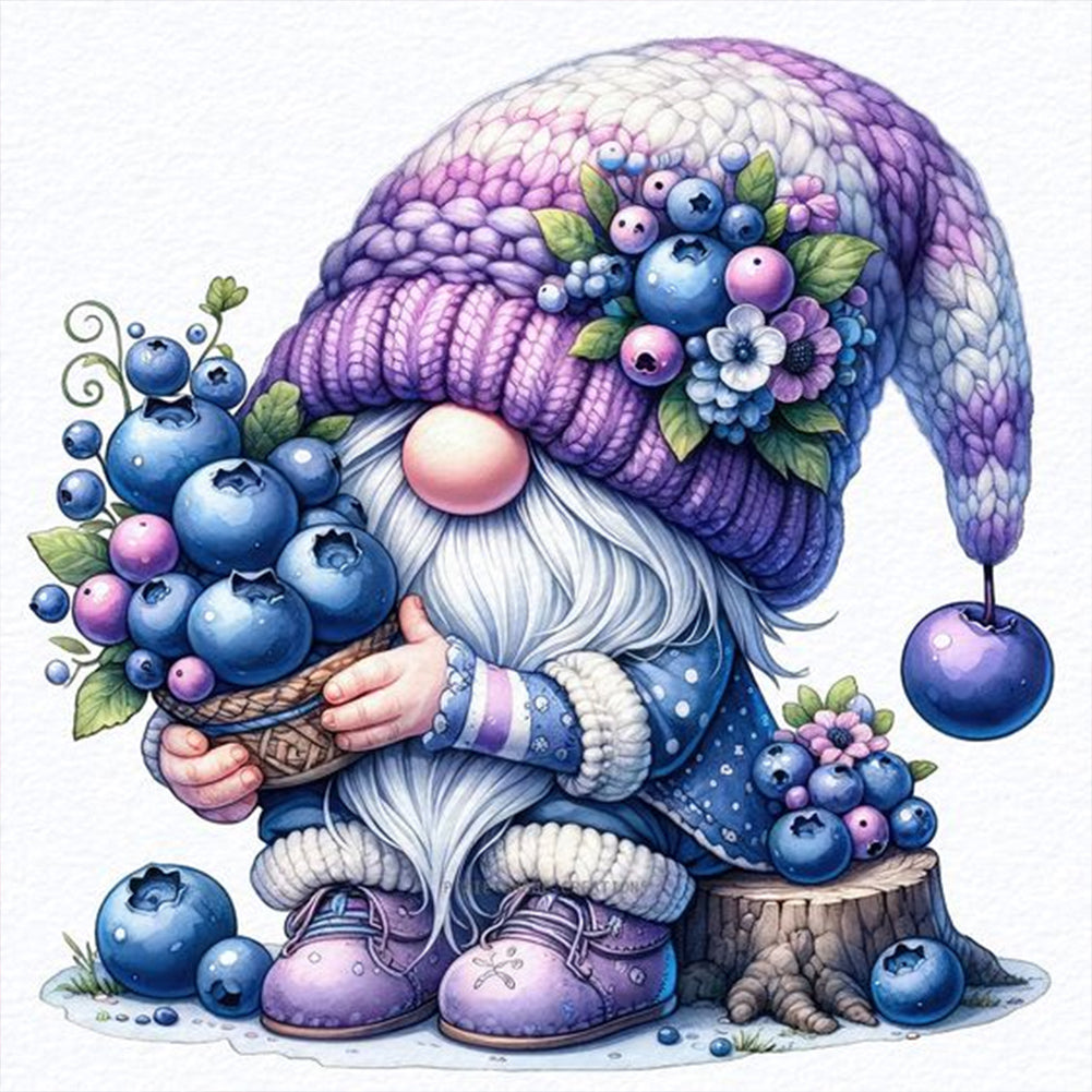 Diamond Painting - Full Round - Grape Gnome (30*30CM)