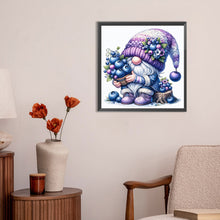 Load image into Gallery viewer, Diamond Painting - Full Round - Grape Gnome (30*30CM)
