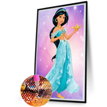 Load image into Gallery viewer, Diamond Painting - Full Round - princess jasmine (30*50CM)
