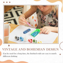 Load image into Gallery viewer, 8 Pairs Double Sided Diamond Painting DIY Earring Making Kit for Women Girls (4)
