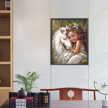 Load image into Gallery viewer, Diamond Painting - Full Round - little girl (40*50CM)
